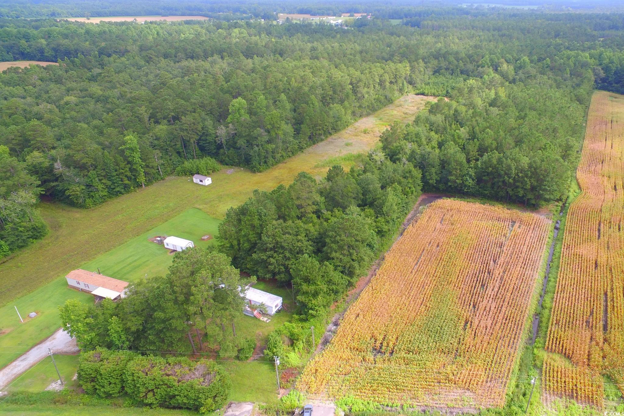 2187 Armview Road Loris, SC 29569 - Photo 7 of 13 Aerial overview of property's location with rural landscape