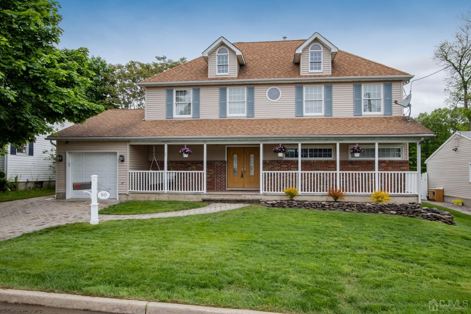 80 Princeton Road Old Bridge, NJ 08859 - Photo 1 of 40 a front view of a house with a yard