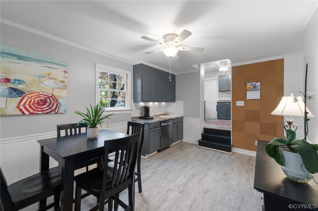 1018 Ridge Top Road Henrico, VA 23229 - Photo 18 of 33 a kitchen with a table and chairs in it