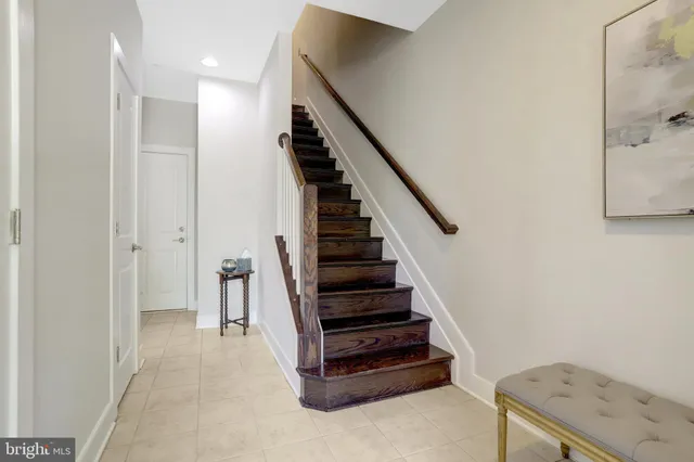 a view of a park with swings and slides