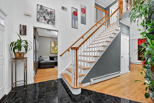 a view of entryway and hall