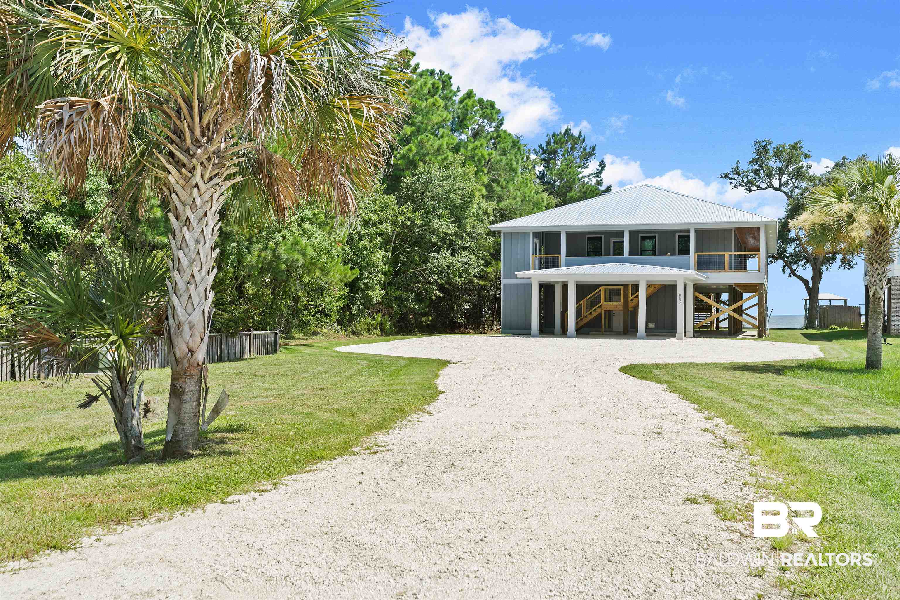 10507 County Road 1 Fairhope, AL 36532 - Photo 42 of 59 View of front facade featuring a front lawn