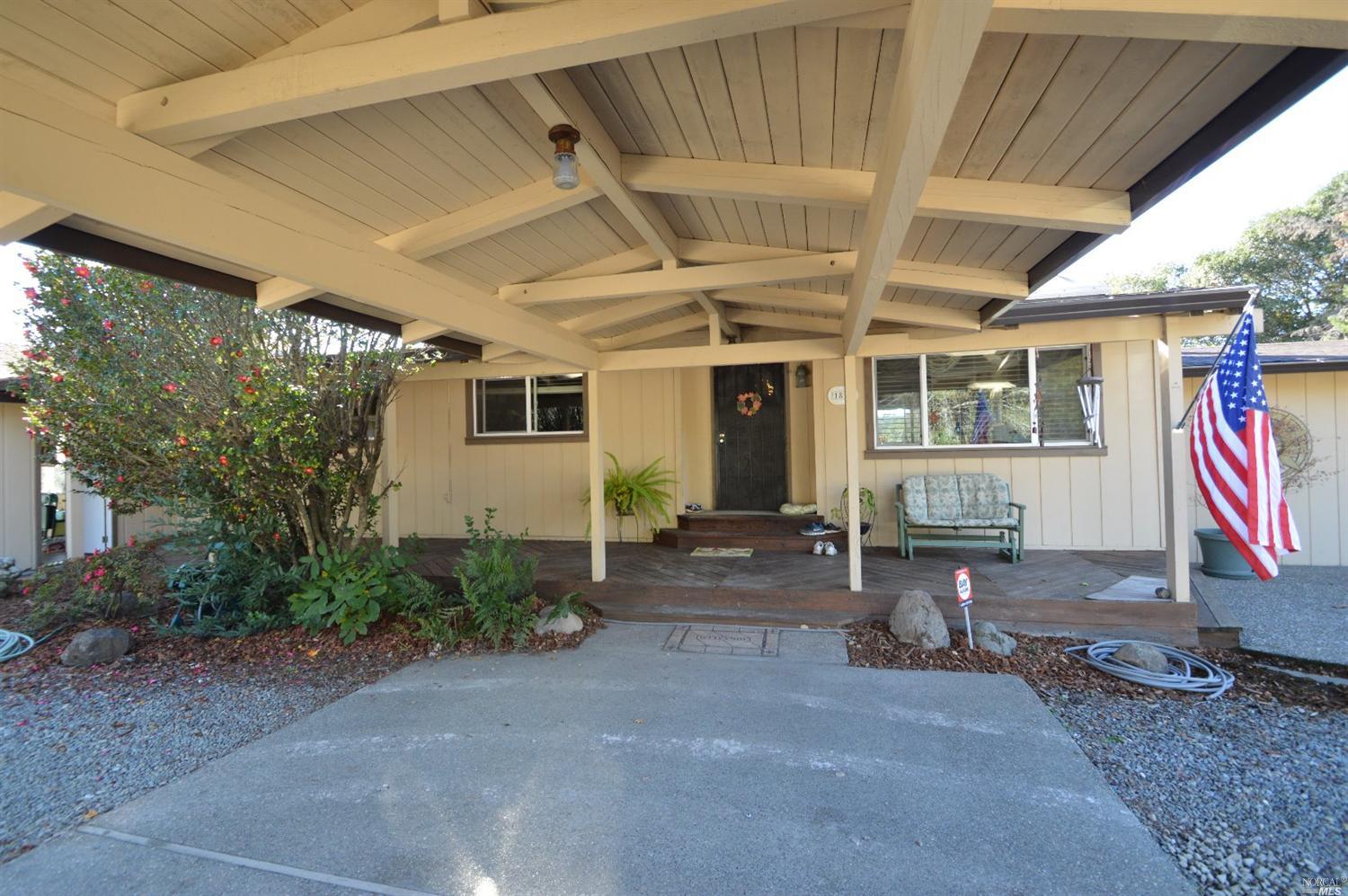 1817 Mark West Springs Road Santa Rosa, CA 95404 - Photo 1 of 1 a front view of a house with garden