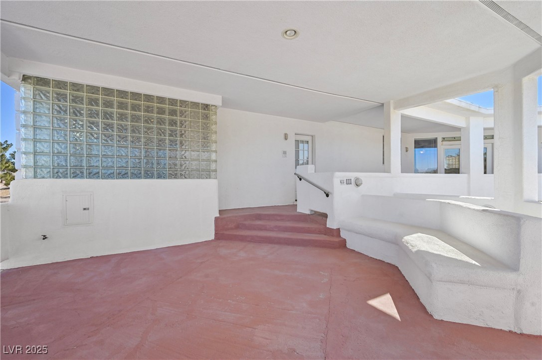 736 Kiel Street Henderson, NV 89015 - Photo 35 of 38 This spot on the upper balcony was intended for a Hot Tub.