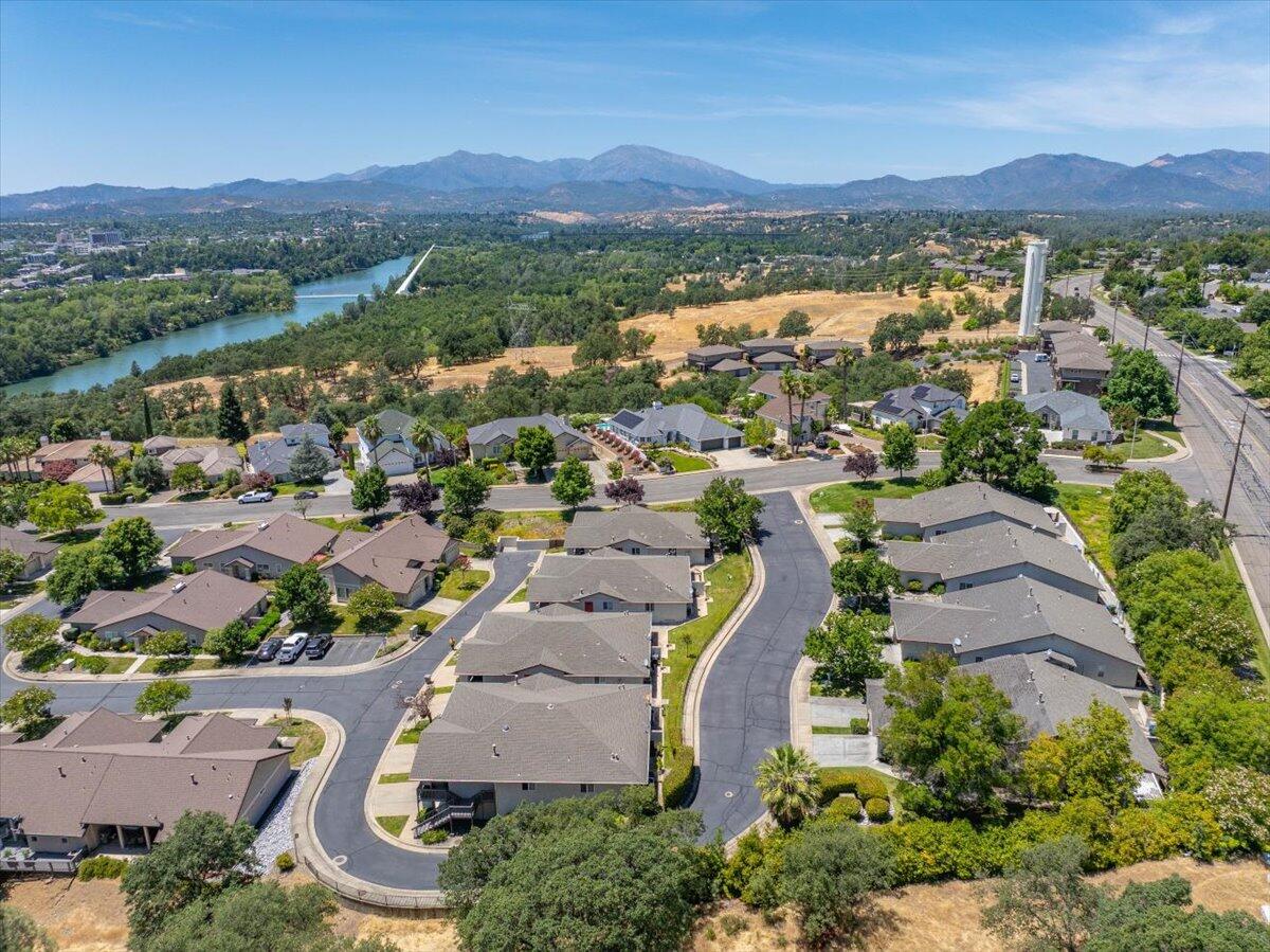 732 Stonebriar Trail Redding, CA 96003 - Photo 29 of 29 an aerial view of residential houses with outdoor space