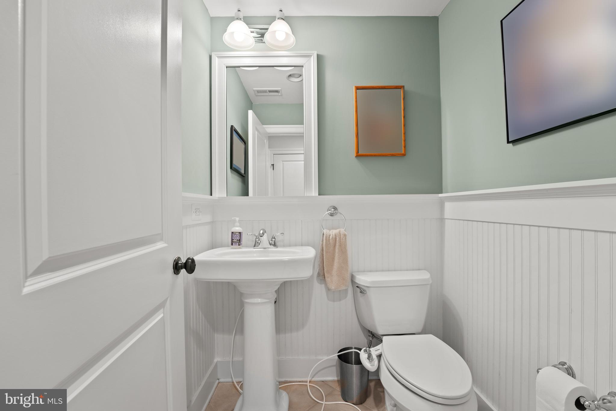 8914 Courts Way Silver Spring, MD 20910 - Photo 6 of 48 Lower Level Powder Room