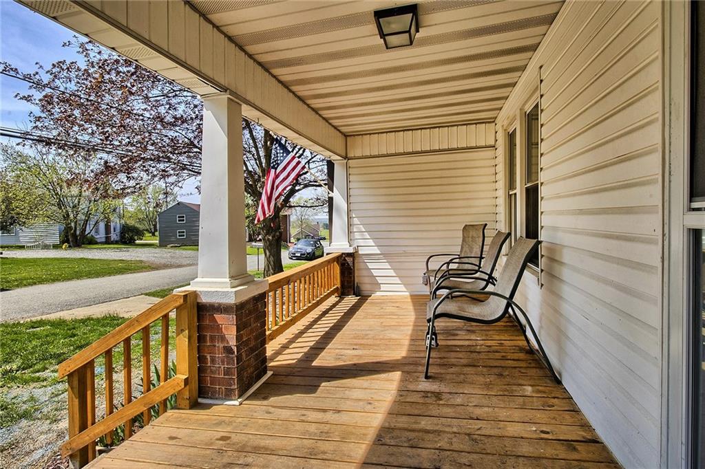 109 Lycippus Hardware Road Latrobe, PA 15650 - Photo 3 of 18 a view of a balcony with chairs