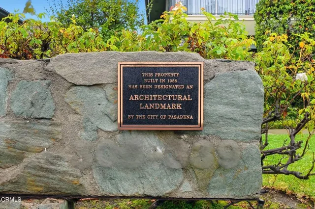 a sign on the side of a building