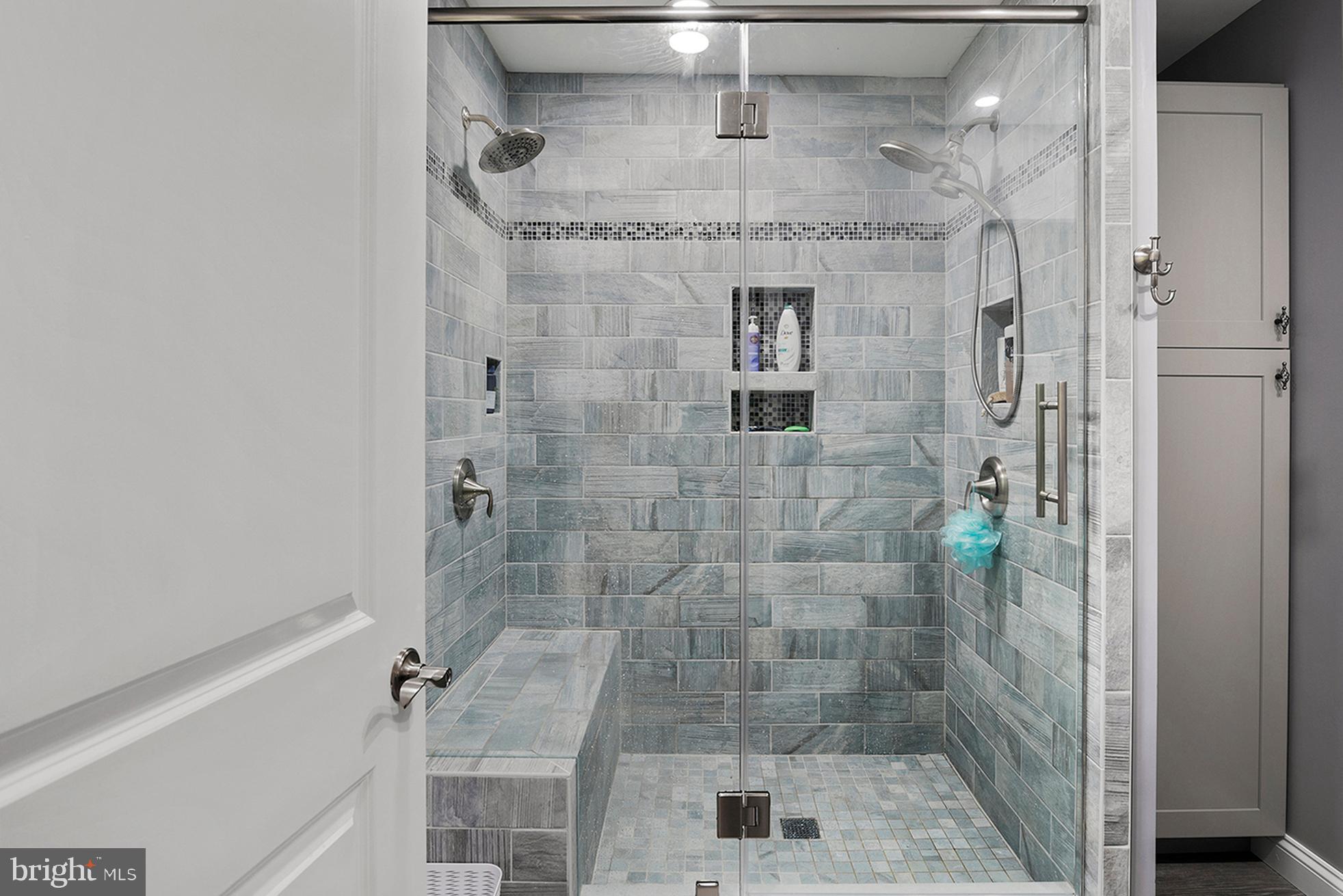 8610 Camp Road Chestertown, MD 21620 - Photo 18 of 38 MASTER BATH CUSTOM DOUBLE HEAD SHOWER