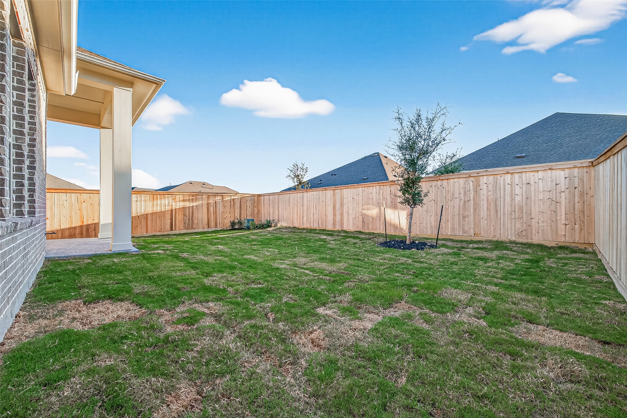 11219 Peacock Flower Street Cypress, TX 77433 - Photo 45 of 50 a view of a house with backyard