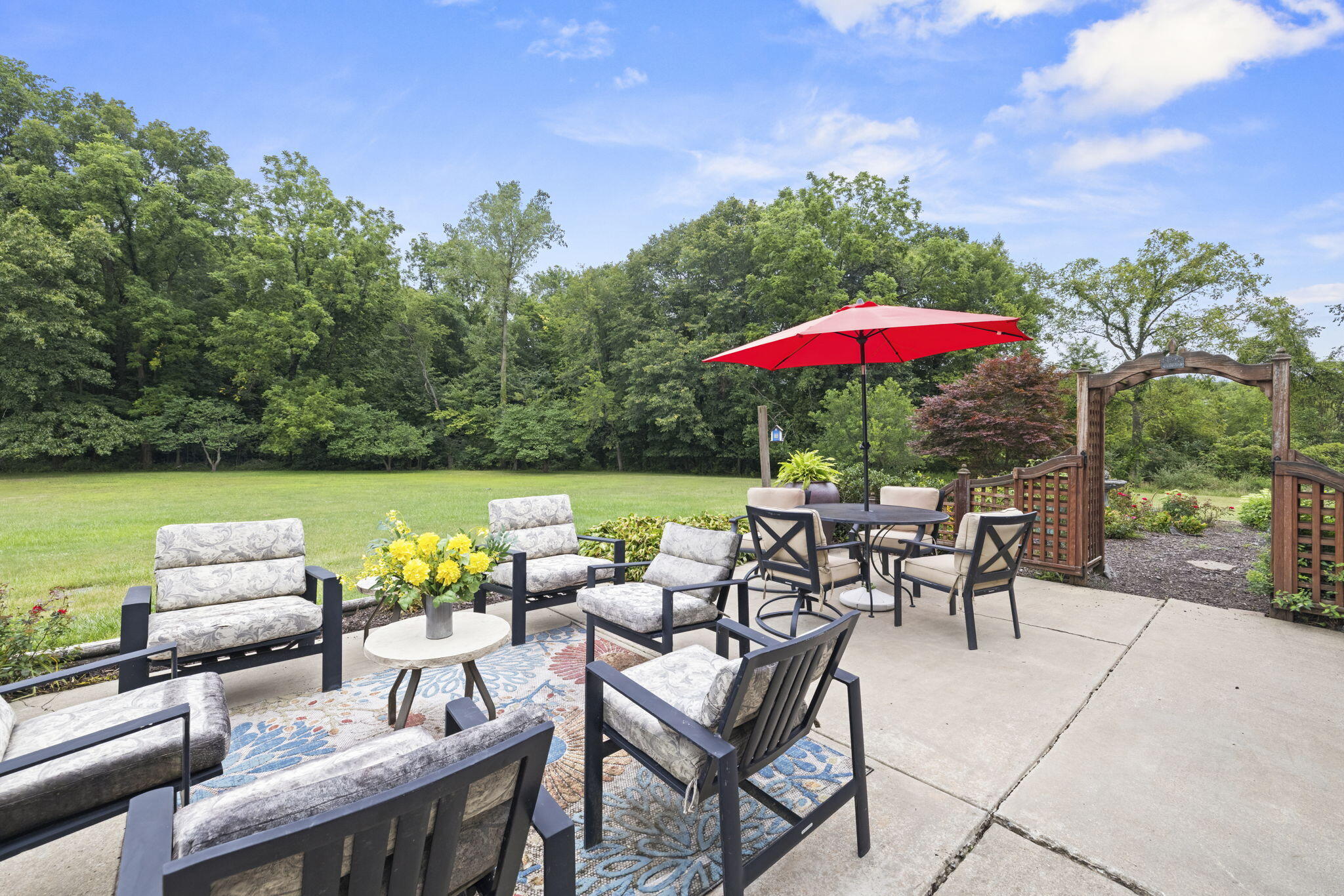 4509 Hanover Road Sawyer, MI 49125 - Photo 3 of 41 Back patio
