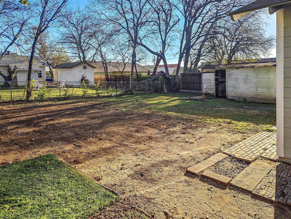 110 Ramsey Street Cleburne, TX 76031 - Photo 27 of 27 a view of yard with tree