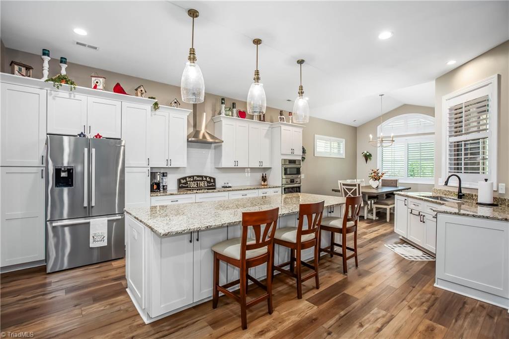 149 Helsabeck Road King, NC 27021 - Photo 12 of 48 View of Kitchen from Bar Area