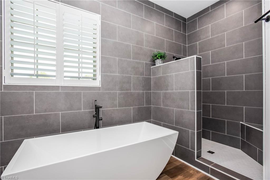 149 Helsabeck Road King, NC 27021 - Photo 27 of 48 Soaking Tub and Walk-In Shower