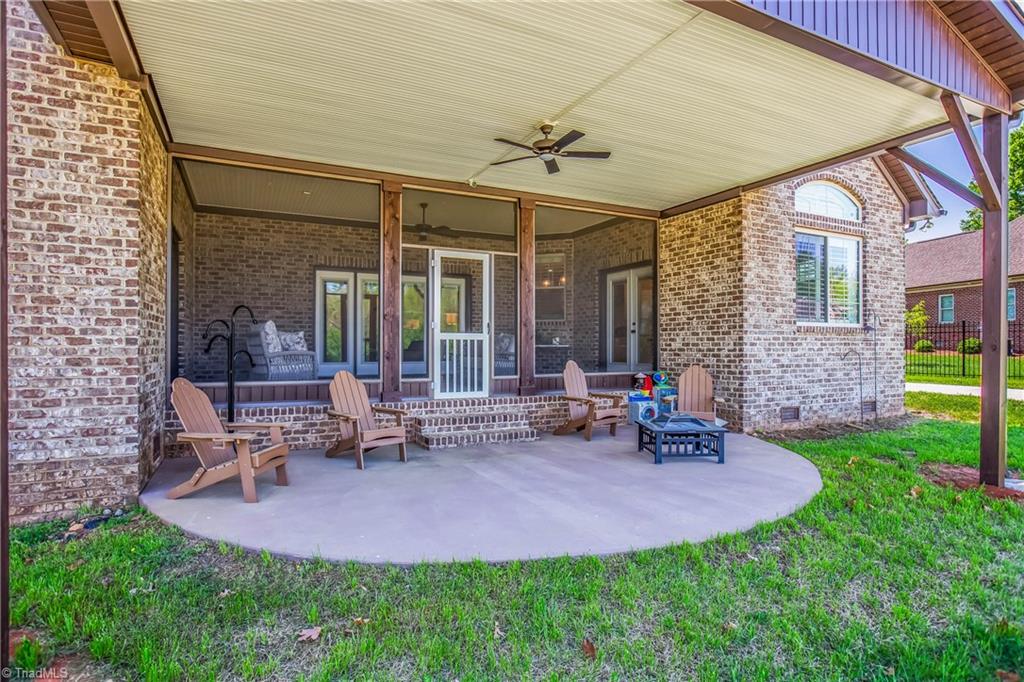 149 Helsabeck Road King, NC 27021 - Photo 32 of 48 Covered Patio