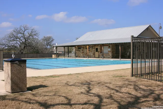 a view of swimming pool with an outdoor space
