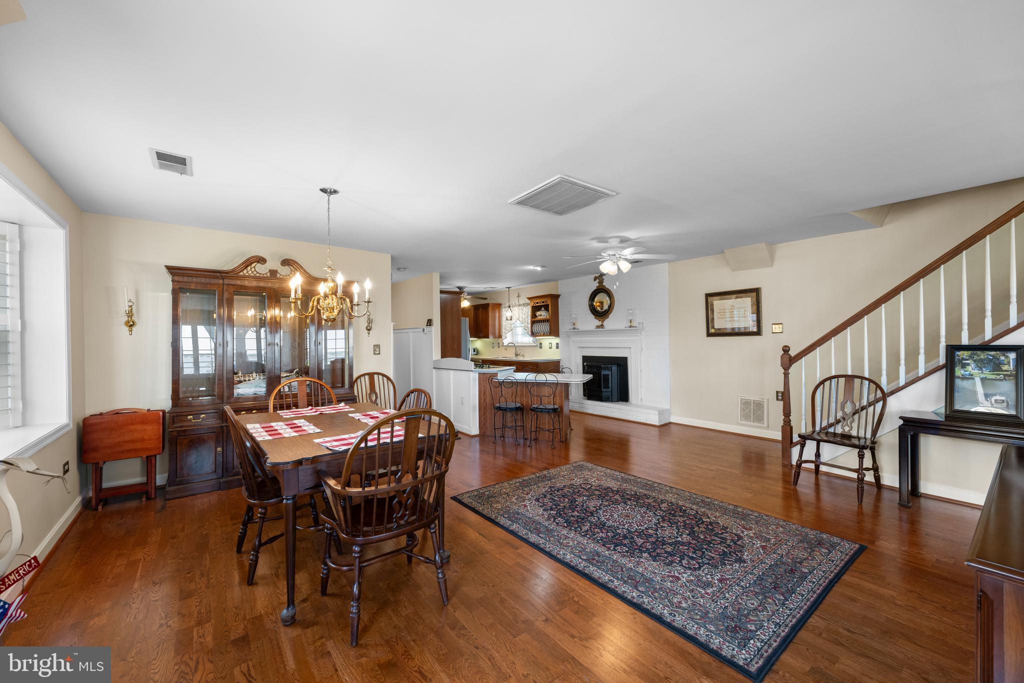 3685 1st Avenue Edgewater, MD 21037 - Photo 13 of 41 a dining room with furniture and wooden floor