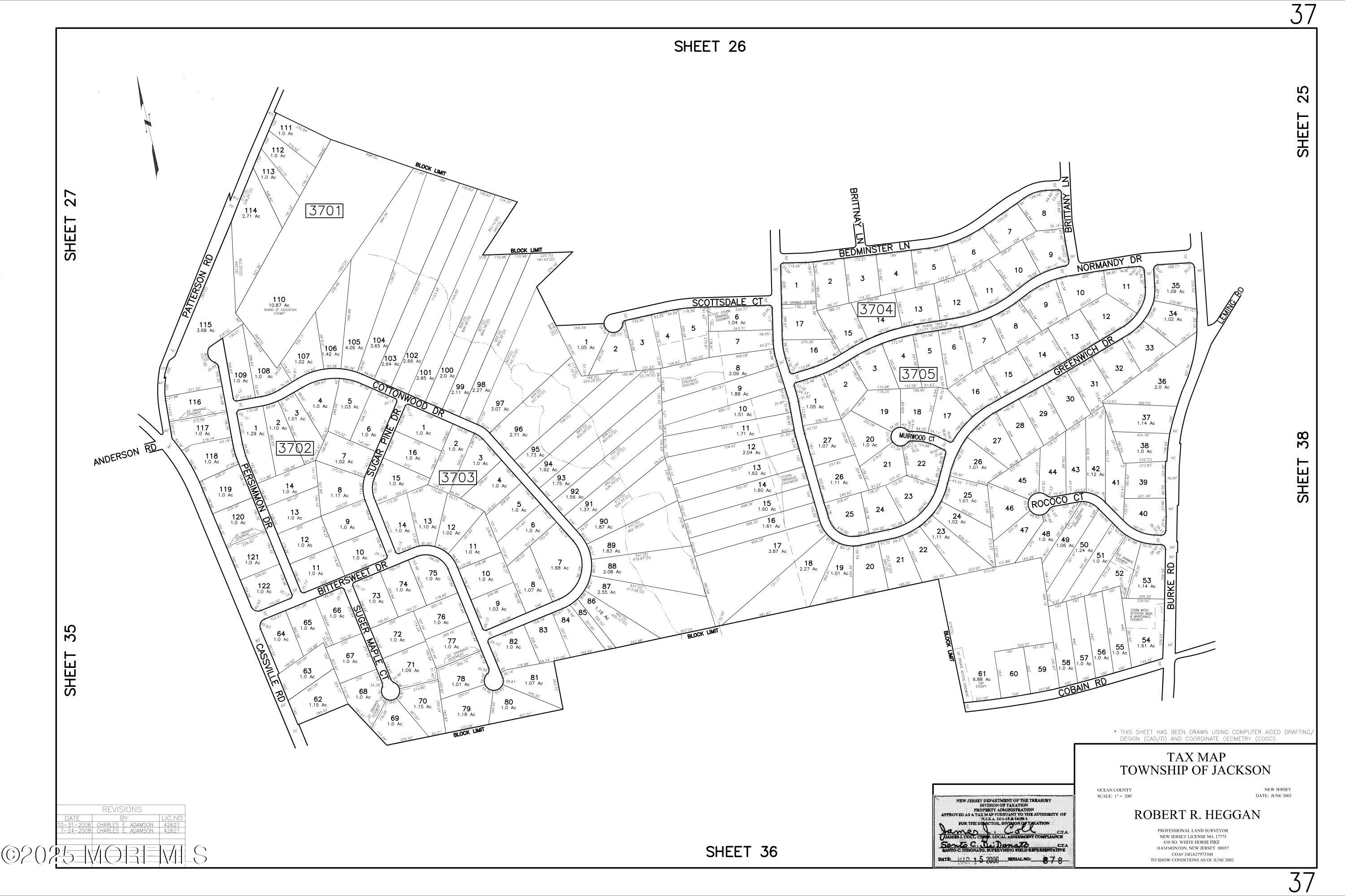 0 Patterson Road Jackson, NJ 08527 - Photo 5 of 6 Patterson Tax3