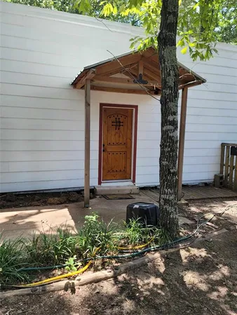 a view of a lake from a balcony