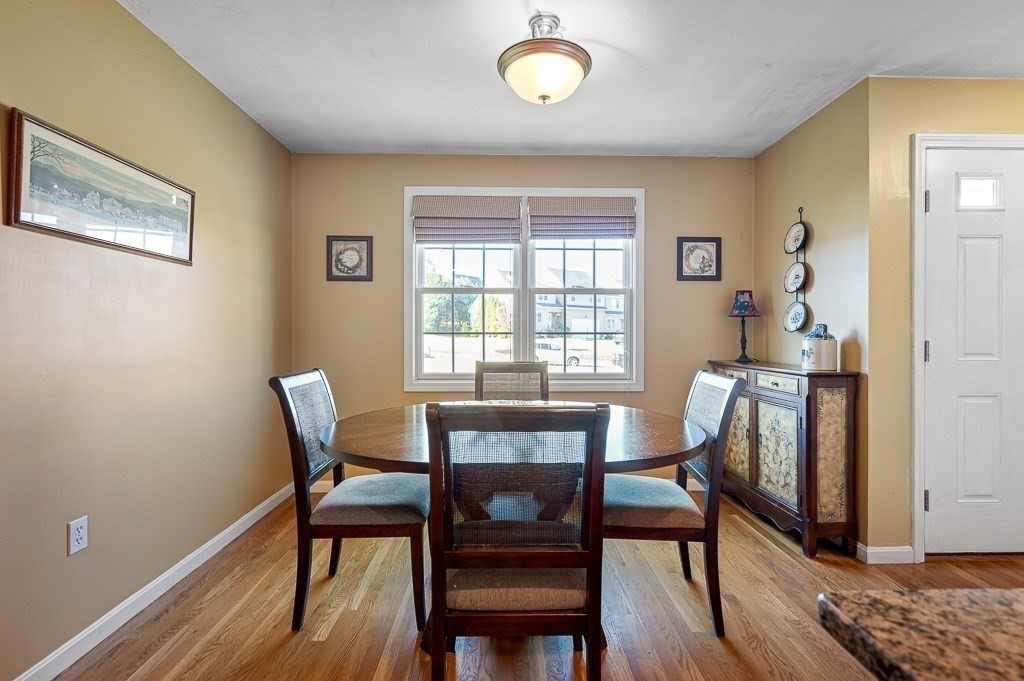 115 Ariel Circle, Unit 115 Sutton, MA 01590 - Photo 7 of 39 a view of a dining room with furniture window and wooden floor
