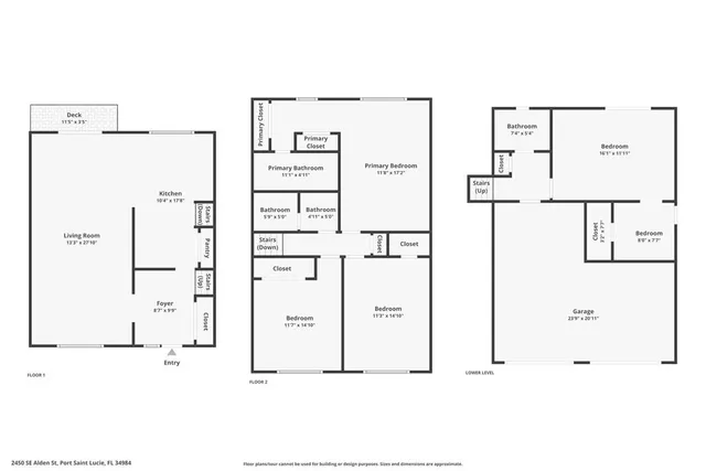 $409,900 | 2450 Southeast Alden Street, Port St. Lucie, FL 34984