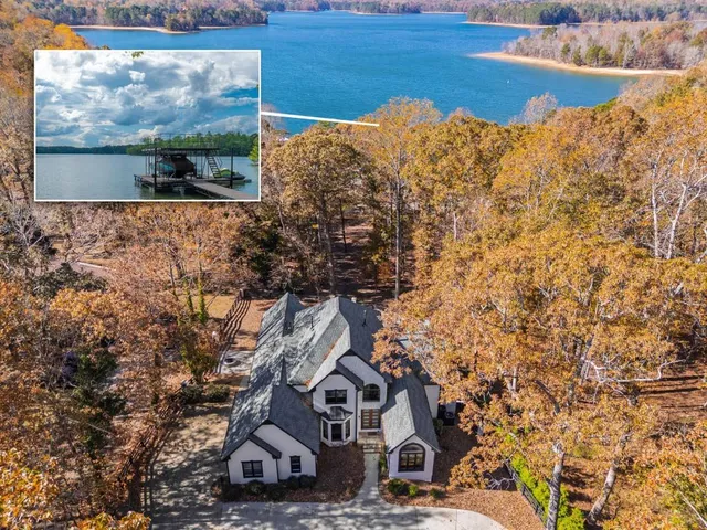 a view of a house with a mountain