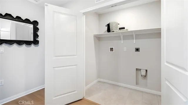 a view of an entryway with hallway