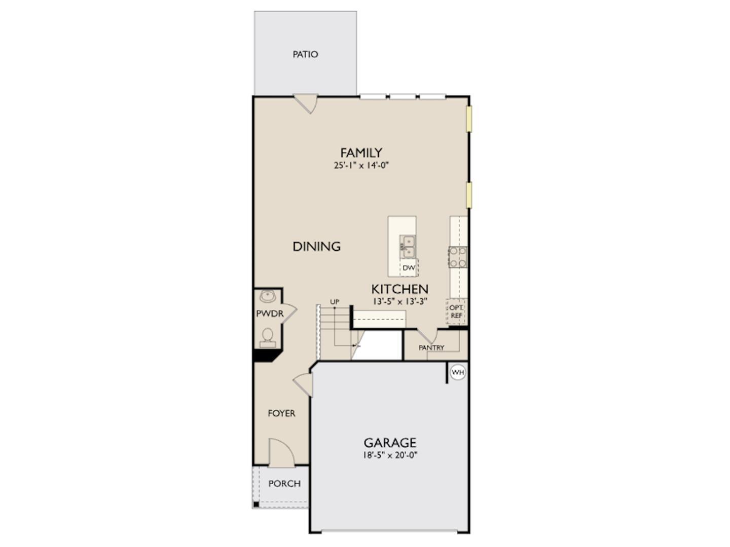 3114 Ranger Drive Durham, NC 27703 - Photo 31 of 33 a picture of a floor plan