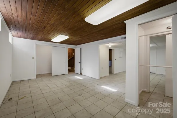 a view of empty room