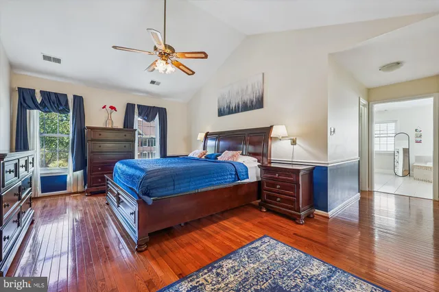 a kitchen with counter top space and cabinets