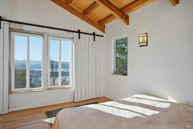 a view of a house with a deck