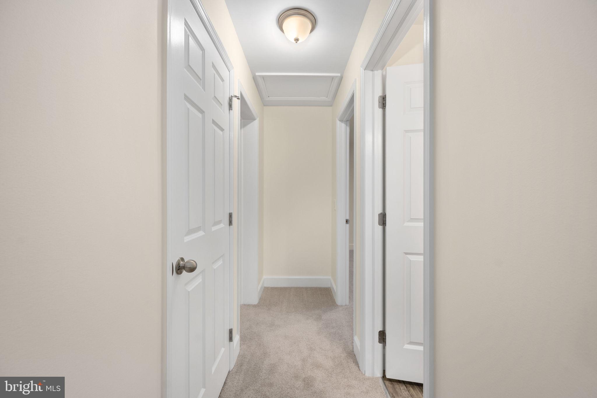 300 River Oaks Road Center Cross, VA 22437 - Photo 31 of 39 Inviting hallway with crisp white doors.