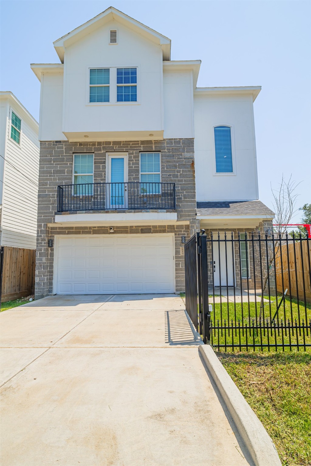 Discover modern elegance in this recently built, 3-sty townhome with 3 bedrooms, 3.5 baths and a 2-car attached garage.