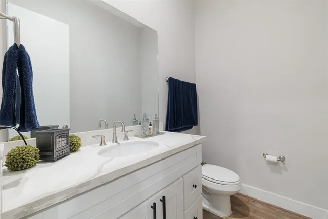 a bathroom with a sink and a toilet
