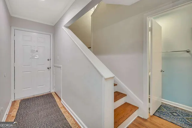 a view of an entryway