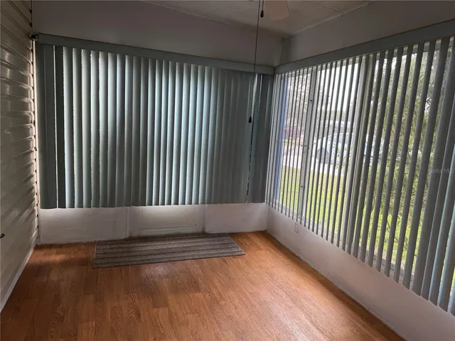 a view of wooden floor