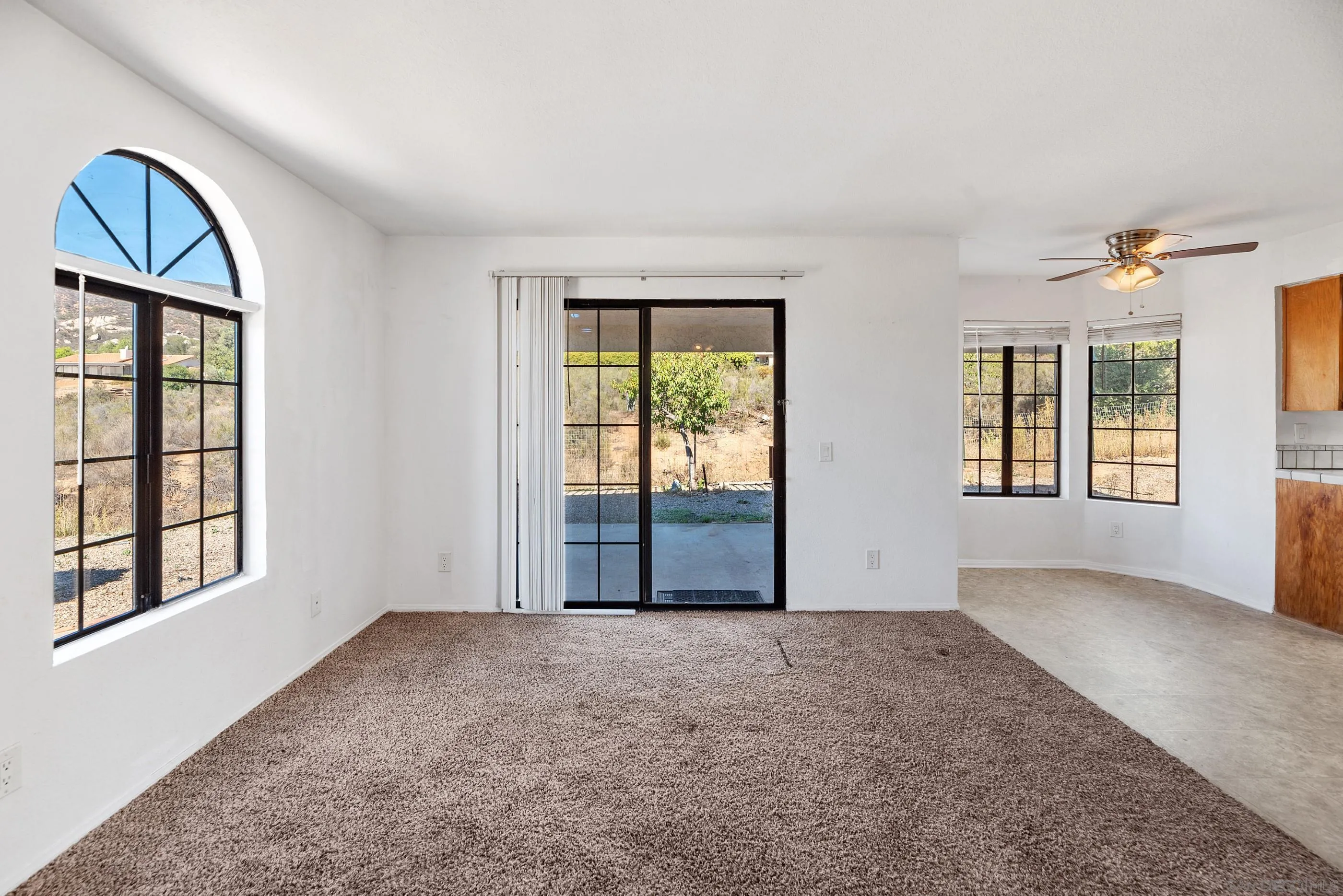 24252 Sargeant Road Ramona, CA 92065 - Photo 24 of 57 an empty room with windows and closet