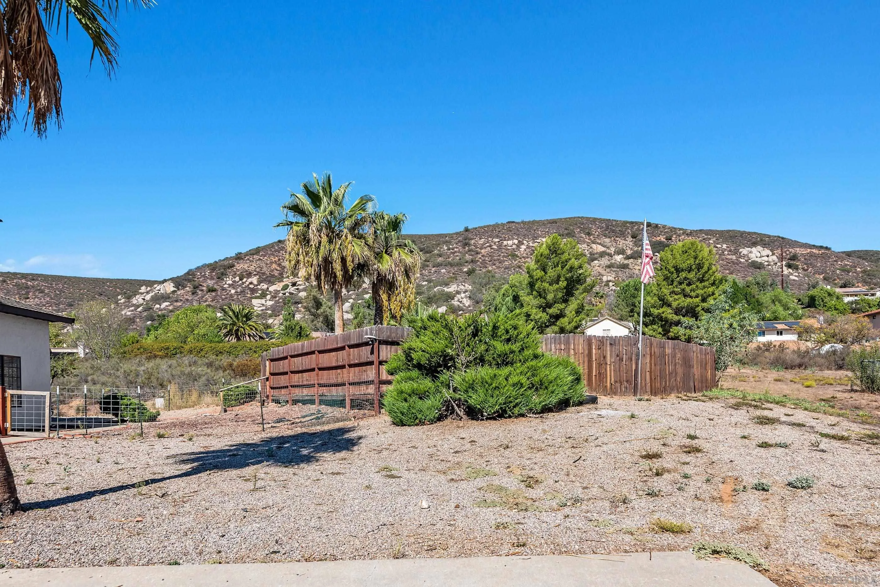 24252 Sargeant Road Ramona, CA 92065 - Photo 4 of 57 a view of a back yard
