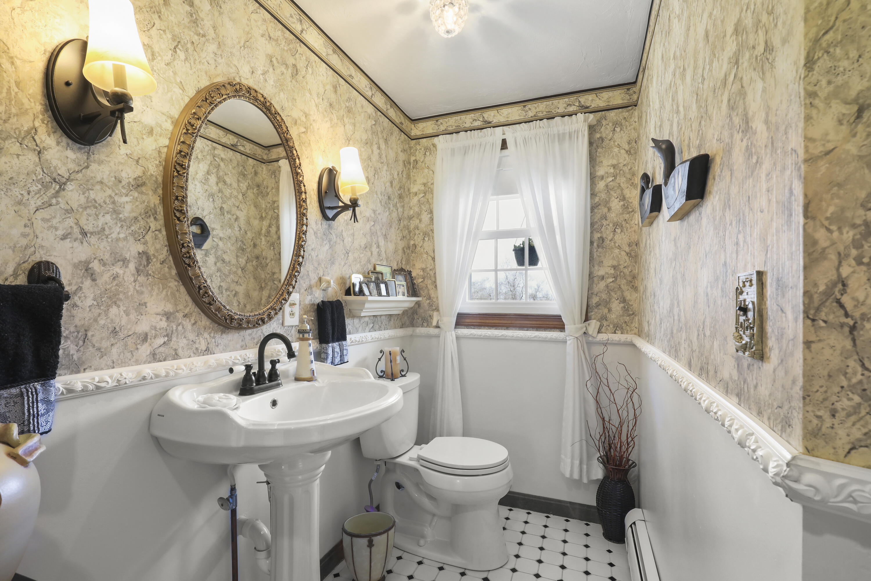 36 Town Neck Road Sandwich, MA 02563 - Photo 15 of 67 a bathroom with a sink toilet and shower