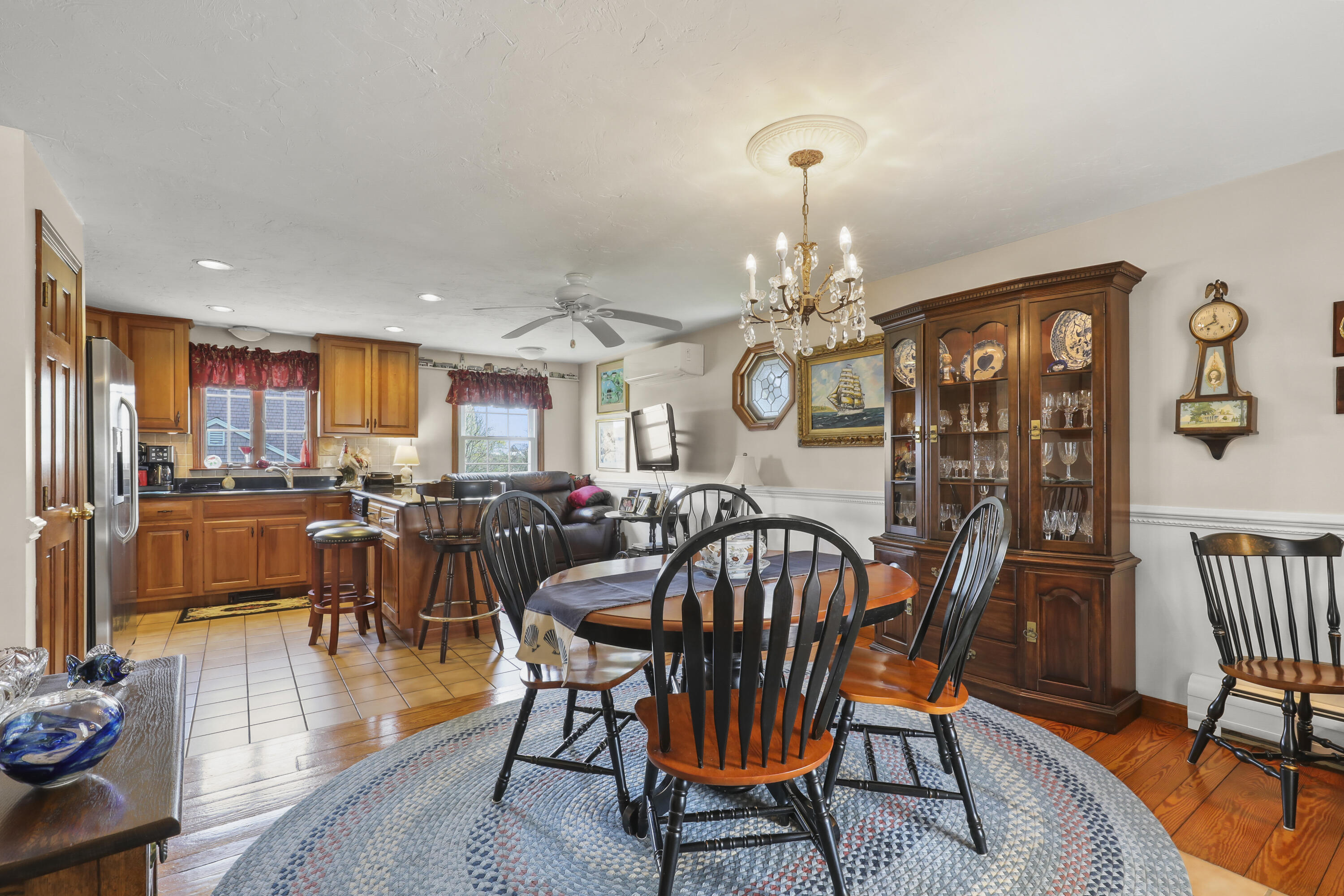 36 Town Neck Road Sandwich, MA 02563 - Photo 29 of 67 a view of a dining room with furniture window and wooden floor