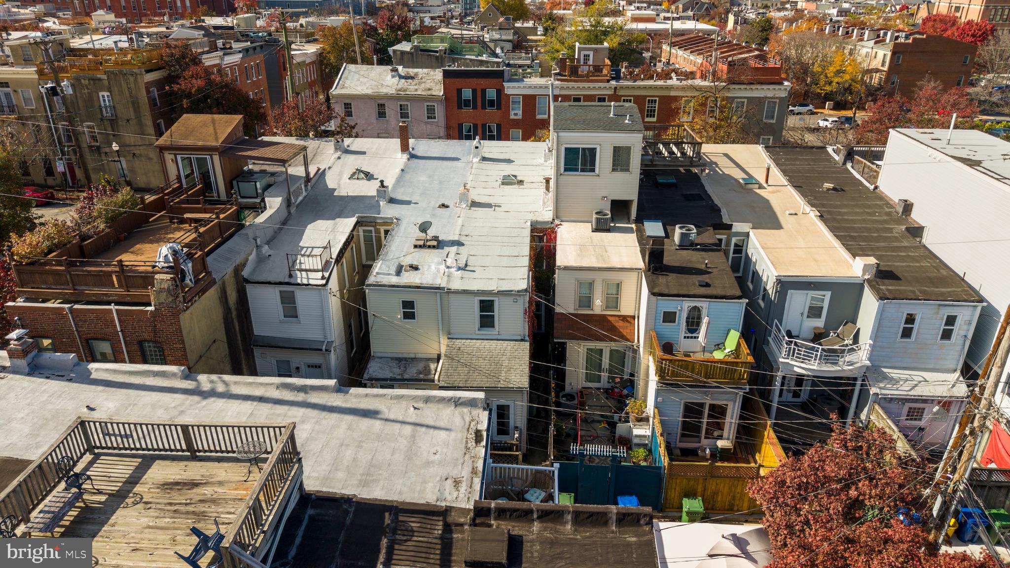 1043 Riverside Avenue Baltimore, MD 21230 - Photo 22 of 41 an aerial view of multiple house