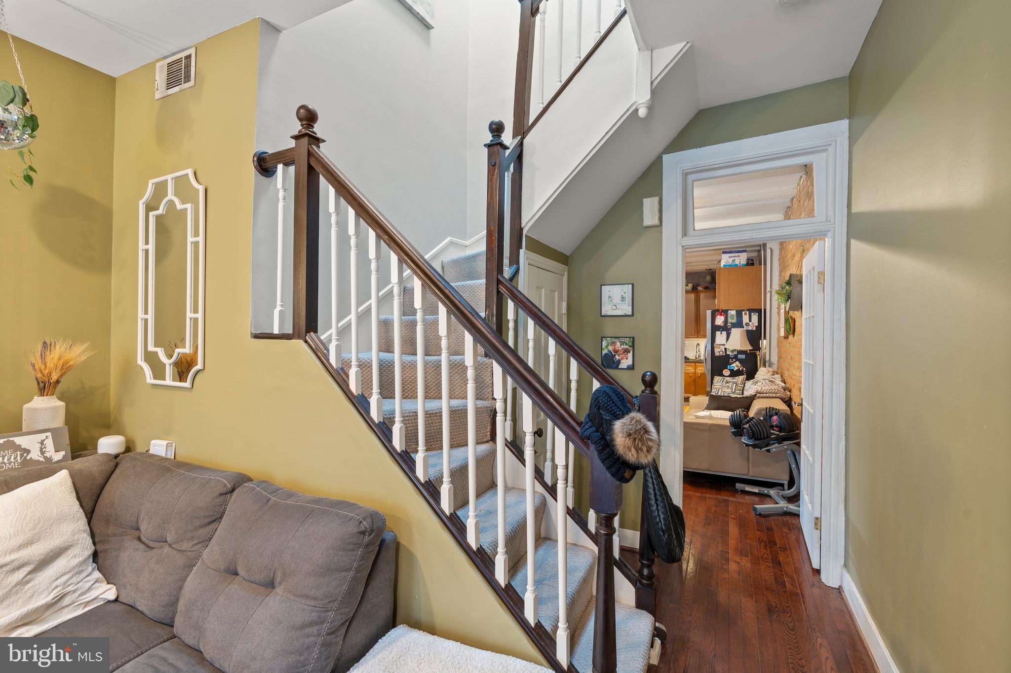 1043 Riverside Avenue Baltimore, MD 21230 - Photo 6 of 41 a view of an entryway with wooden floor