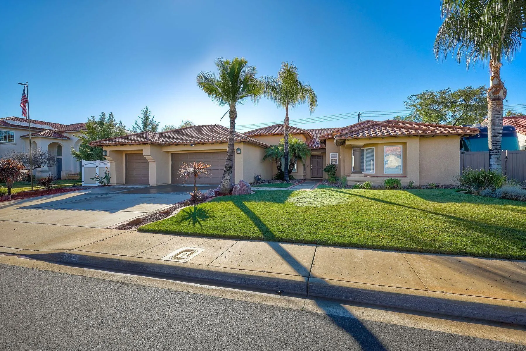 2859 Manzanita View Road Alpine, CA 91901 - Photo 62 of 66 a view of front of house with a yard