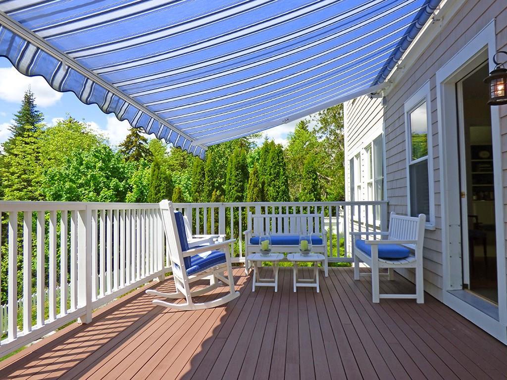 26 Main Street Mount Desert, ME 04675 - Photo 34 of 34 Retractable motorized awning on...