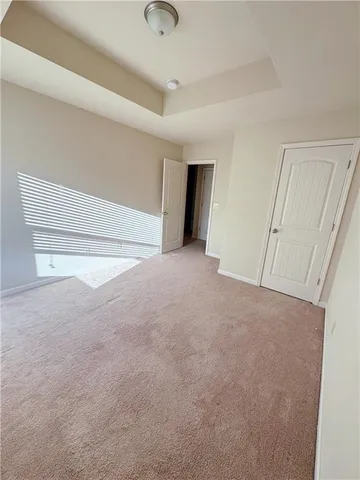 a view of empty room