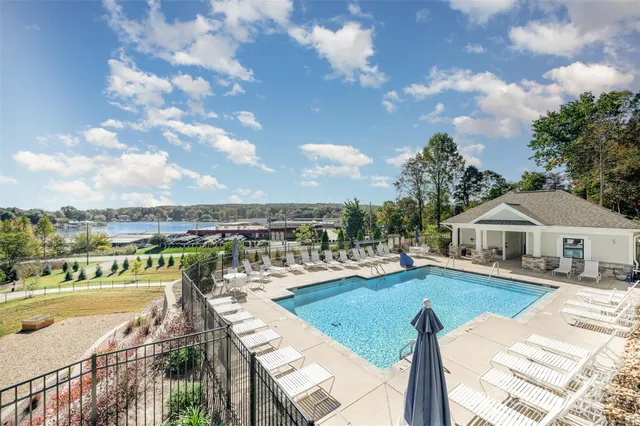 a view of a house with swimming pool