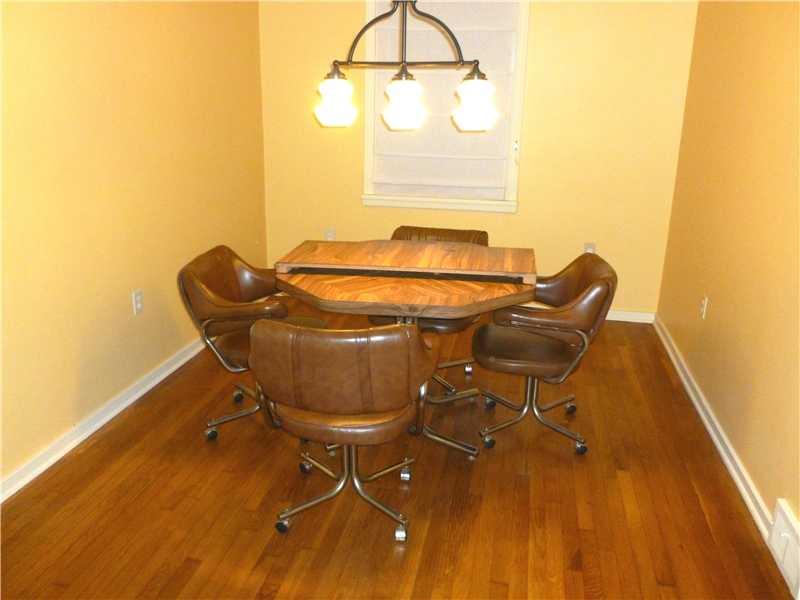 543 Ridge Road Ambridge, PA 15003 - Photo 14 of 23 Dining Room. Hardwood floors, new light fixture, freshly painted.