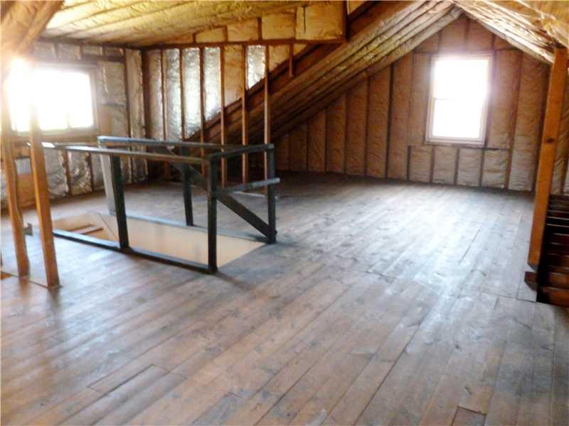 543 Ridge Road Ambridge, PA 15003 - Photo 21 of 23 2nd Floor Plan. Walk-up attic room - This would be an awesome 3rd bedroom (or even 3rd AND 4th bedrooms).Just needs to be drywalled, flooring and lighting and it would be the best room in the house.