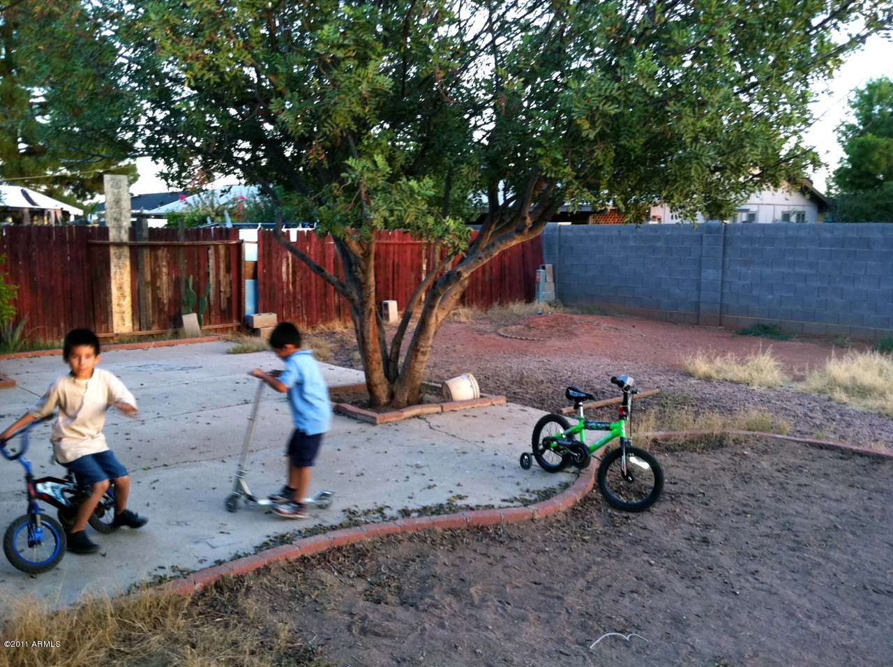 7121 West Hatcher Road Peoria, AZ 85345 - Photo 16 of 17 BACK PAVED AREA