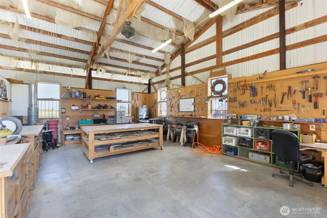 a view of storage and utility room